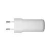 Nástenná nabíjačka dbramante re-charge Pro — 2× USB-C 25W, 110–240V, biela