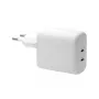 Nástenná nabíjačka dbramante re-charge Pro — 2× USB-C 25W, 110–240V, biela