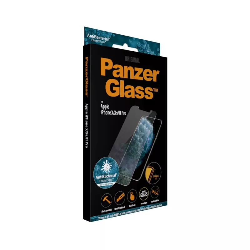PanzerGlass® ochrana displeja iPhone 11 Pro | Xs | X | Standard Fit