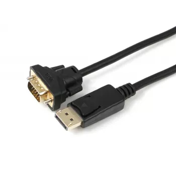 Microconnect DP-VGA-MM-300 Kábel DisplayPort na VGA, 3 m, čierny