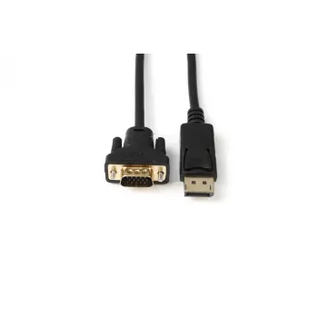 Microconnect DP-VGA-MM-300 Kábel DisplayPort na VGA, 3 m, čierny