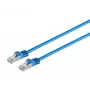 Microconnect SFTP7005B sieťový kábel modrý 0,5 m Cat7 S/FTP (S-STP)