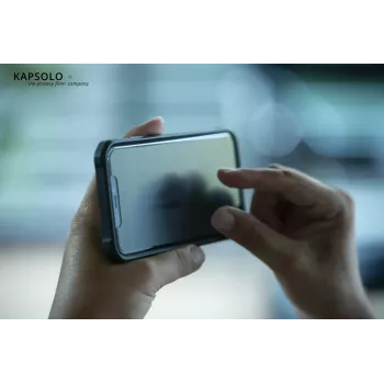 Kapsolo 4-cestná samolepiaca fólia súkromia pre iPhone 13 mini, 13,7 cm (5,4 palca), 50 % priepustnosť svetla, odolnosť proti poškriabaniu 2H