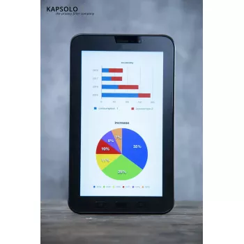 Kapsolo ochrana displeja pre iPad Mini 6 — antimikrobiálna, tvrdosť 2H, 86% priepustnosť svetla, vhodná pre max. 20,1 cm (7,9 palca) displej