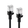 Microconnect V-FTP6A03S-schlank sieťový kábel čierny 3 m Cat6a U/FTP (STP)