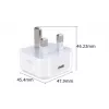eSTUFF domáca nabíjačka USB-C PD 3A 20W, UK konektor - biela