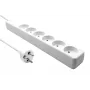 Microconnect MC-GRU0607DKW predlžovací kábel 7 m 6 AC výstupov interiérový biely