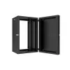 Lanview RWP20U45BL-D rack skriňa 20U nástenný rack čierna