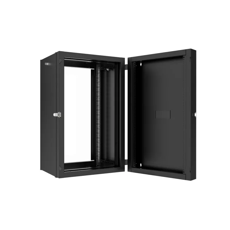 Lanview RWP20U45BL-D rack skriňa 20U nástenný rack čierna
