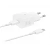 Samsung EP-T2510X univerzálna biela USB rýchlonabíjačka interiérová