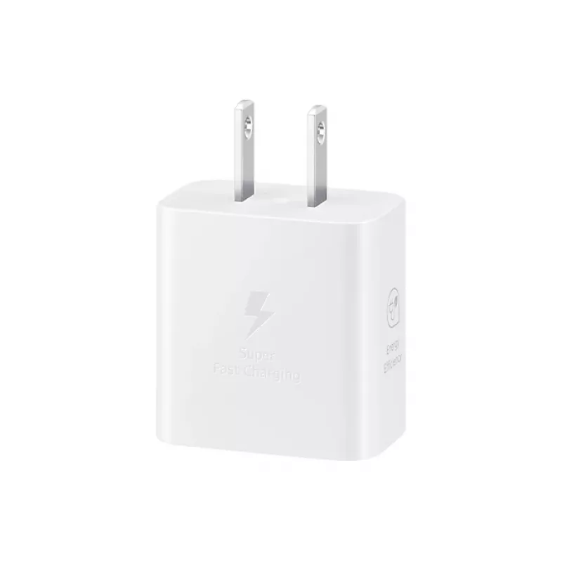 Samsung EP-T2510X univerzálna biela USB rýchlonabíjačka interiérová
