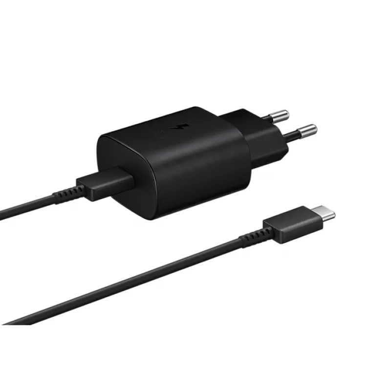 Samsung EP-TA800NBEG napájací zdroj/nabíjačka interiérová/exteriérová 25 W čierna