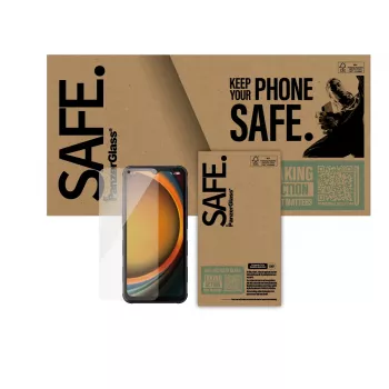 PanzerGlass SAFE. by ® ochrana displeja Samsung Galaxy Xcover7 Pro | Xcover7 | Xcover6 Pro | Ultra-Wide Fit | Bulk