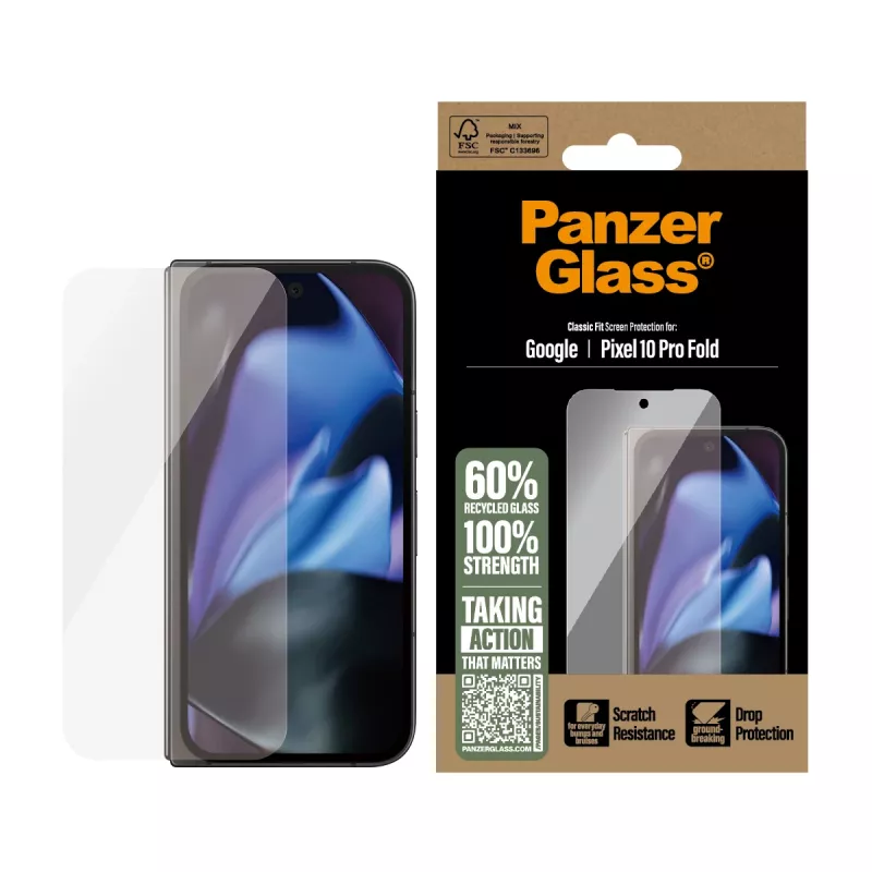 PanzerGlass ® ochrana obrazovky Google Pixel 10 Pro Fold 5G | Classic Fit