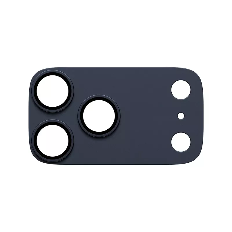 Ochranné sklo kamery PanzerGlass Fender Deep Blue pre iPhone 17 Pro Max, silikón, odolné proti poškriabaniu a nárazom