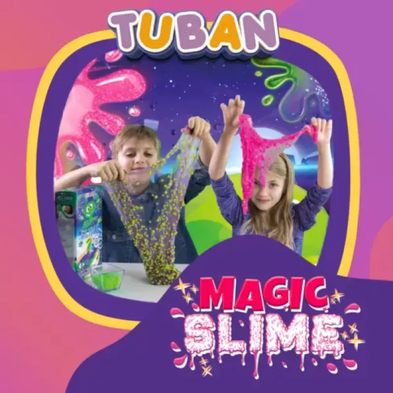 Detská tvorivá súprava TUBAN DIY SLIME ALIEN XL, viacfarebná, od 6 rokov