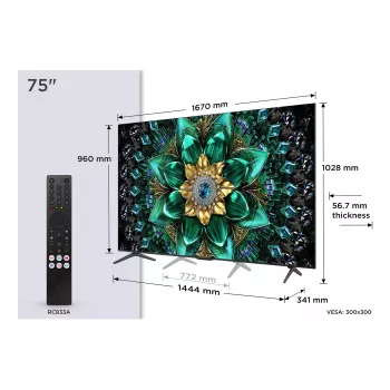 TCL Q6C 75Q6C TV 190,5 cm (75