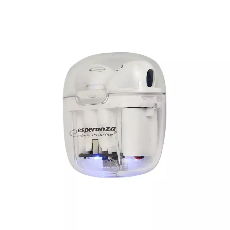 Bezdrôtové in-ear slúchadlá ESPERANZA EH237W — Bluetooth 5.3, dotykové ovládanie, 3–4 h batéria, biela