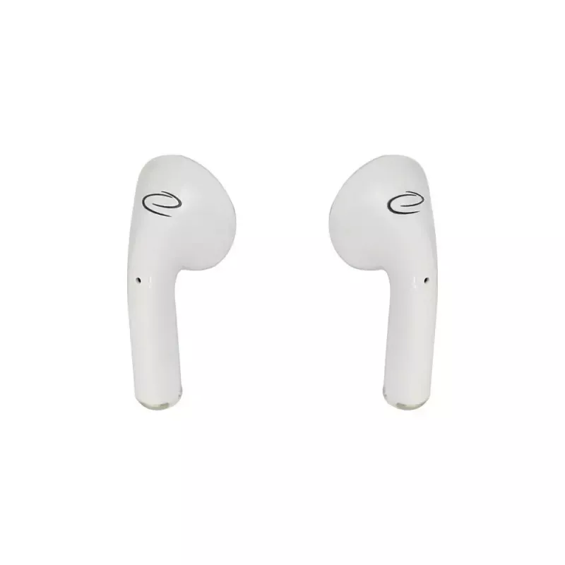 Bezdrôtové in-ear slúchadlá ESPERANZA EH237W — Bluetooth 5.3, dotykové ovládanie, 3–4 h batéria, biela