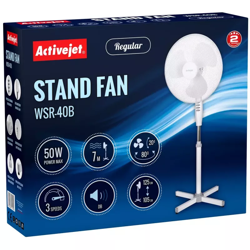 Domáci ventilátor Activejet Regular WSR-40B