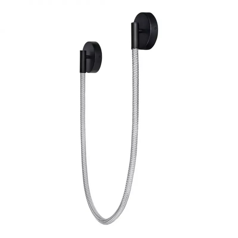 LED nástenné svietidlo ActiveJet AJE-CAMELIA WW, čierna, 16 W, 2300 lm, 2700 K, 1580×120×65 mm