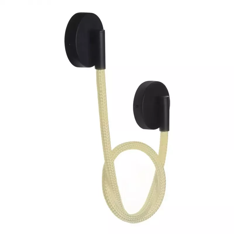 LED nástenné svietidlo ActiveJet AJE-CAMELIA WW, čierna, 16 W, 2300 lm, 2700 K, 1580×120×65 mm