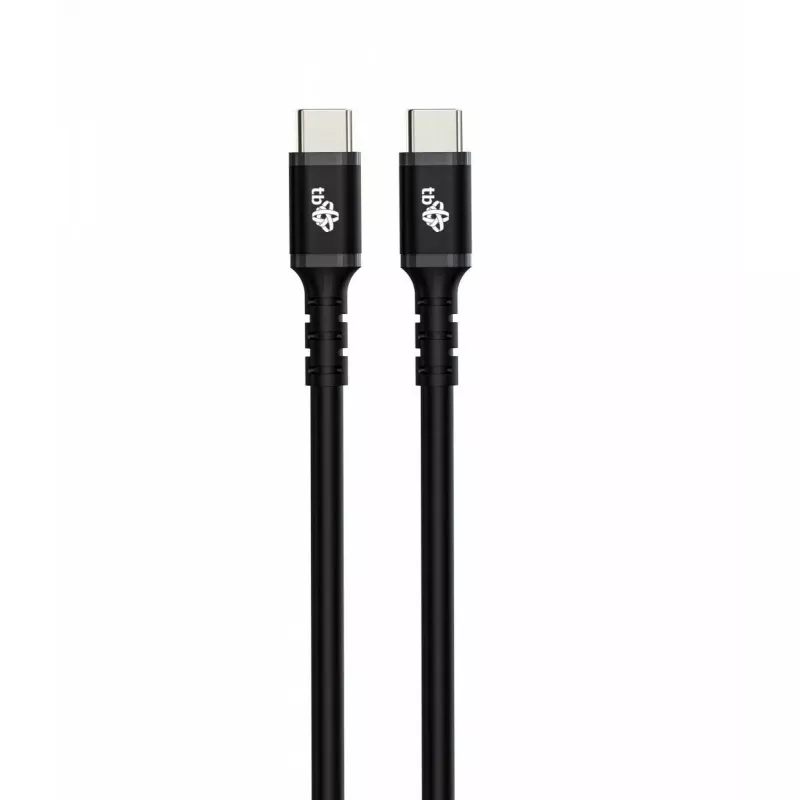 USB-C kábel TB AKTBXKUCC2SI10B, 1 m, silikónové opláštenie, čierny