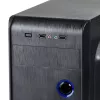 Akyga AK939BL Midi-Tower PC skriňa, ATX / Micro-ATX / Mini-ITX, 2x USB 2.0, bez napájacieho zdroja, čierna