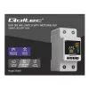 Jednofázový merač spotreby energie QOLTEC 50981 DIN35 230V 50Hz