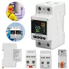Jednofázový merač spotreby energie QOLTEC 50981 DIN35 230V 50Hz