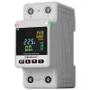 Jednofázový merač spotreby energie QOLTEC 50981 DIN35 230V 50Hz