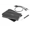 Puzdro na HDD/SSD uGo Marapi S120 čierne 2,5 palca