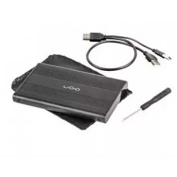 Puzdro na HDD/SSD uGo Marapi S120 čierne 2,5 palca