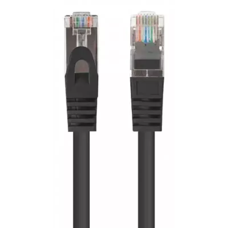 Lanberg PCF6-20CC-0025-BK Patch kábel Cat.6 FTP, 0,25 m, čierny, balenie 10 ks