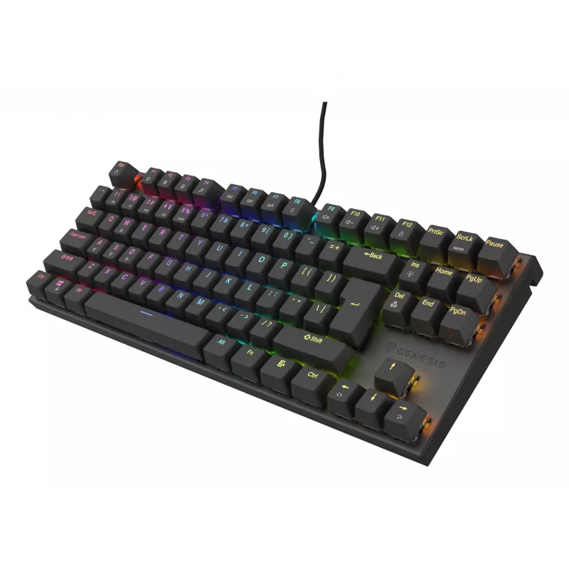 GENESIS Thor 303 TKL klávesnica herná USB QWERTY US English čierna