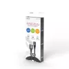 USB 2.0 kábel SAVIO CL-155, USB A na vymeniteľný USB-C / Micro-USB B / Lightning, 2 m, čierny