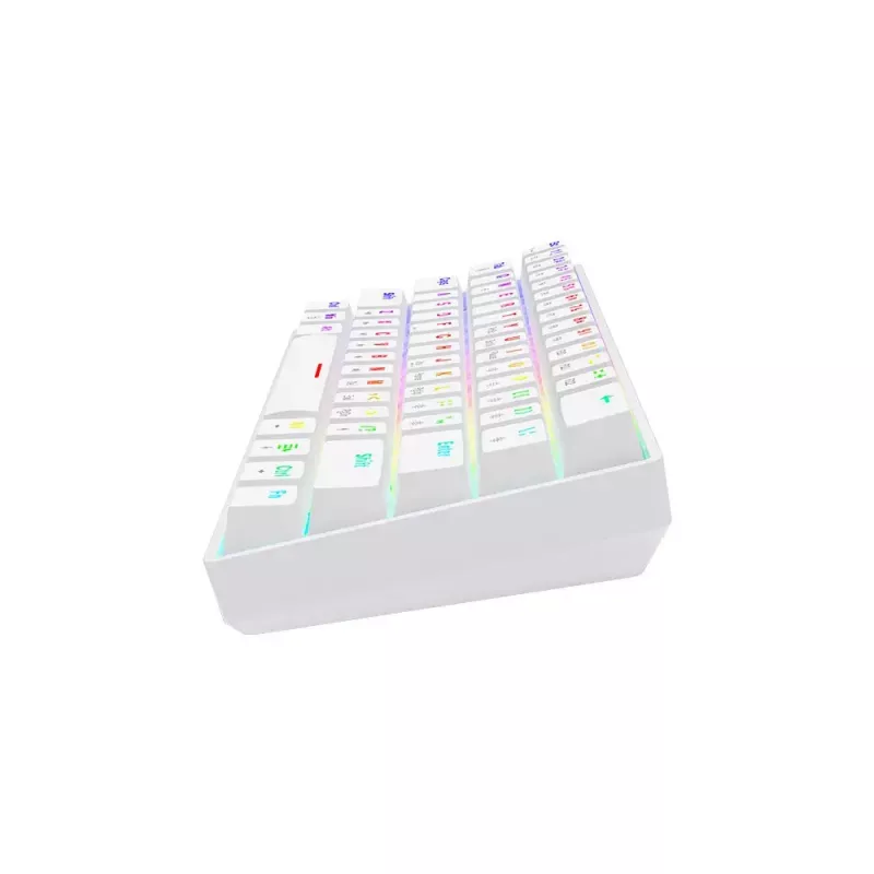 Savio WHITEOUT X2 RED herná klávesnica USB QWERTY mechanická 61 klávesov