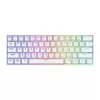 Savio WHITEOUT X2 RED herná klávesnica USB QWERTY mechanická 61 klávesov