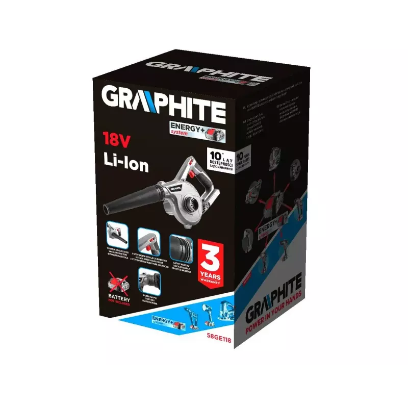 Príslušenstvo k fúkaču na listie Graphite 58GE118