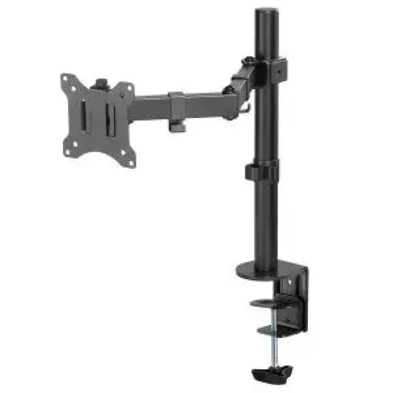 Držiak monitora MACLEAN MC-883 — stolová svorka pre 32 palcov (81,3 cm), VESA 75x100, do 8 kg, čierny