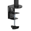 Držiak monitora MACLEAN MC-883 — stolová svorka pre 32 palcov (81,3 cm), VESA 75x100, do 8 kg, čierny