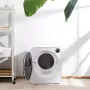 Elektrická sušička bielizne GreenBlue GB410 — kapacita 3 kg, 830 W, odvod vzduchu, 5 programov sušenia, energetická trieda C