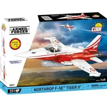 Stavebnica Cobi Northrop F-5E Tiger II model 5857 sada kociek