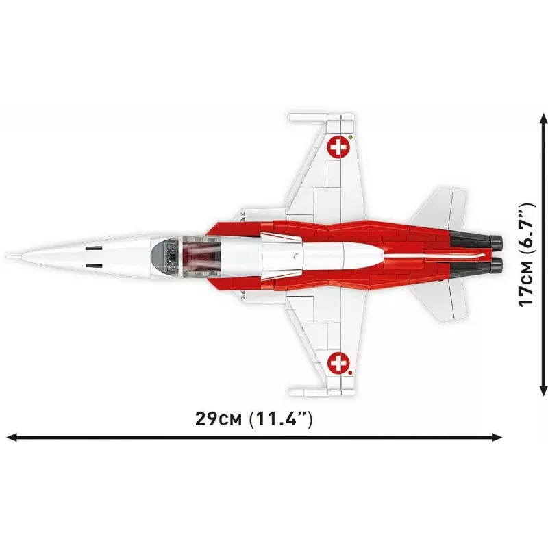Stavebnica Cobi Northrop F-5E Tiger II model 5857 sada kociek
