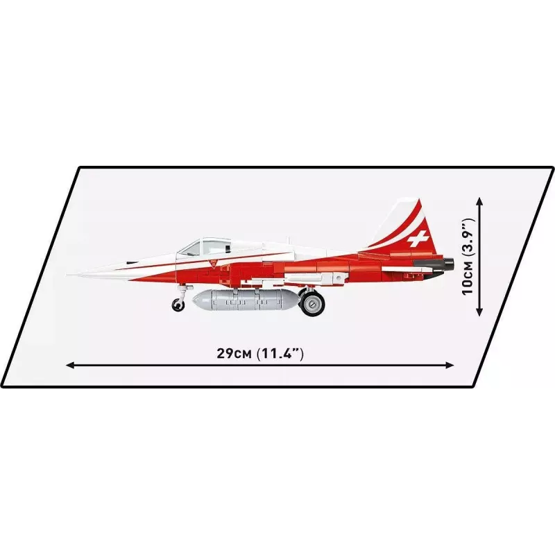 Stavebnica Cobi Northrop F-5E Tiger II model 5857 sada kociek