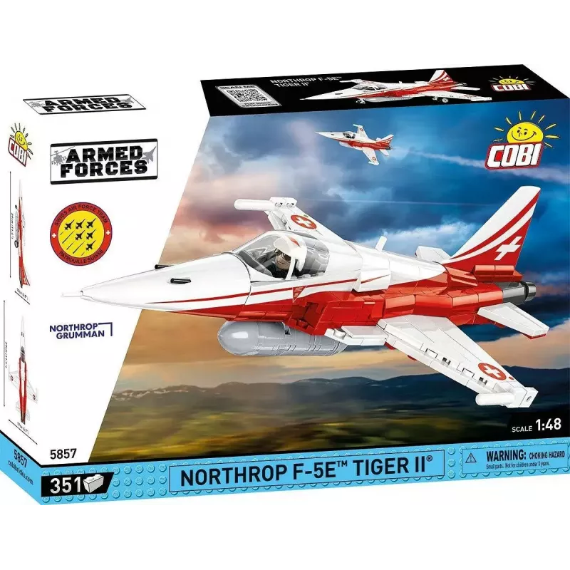 Stavebnica Cobi Northrop F-5E Tiger II model 5857 sada kociek