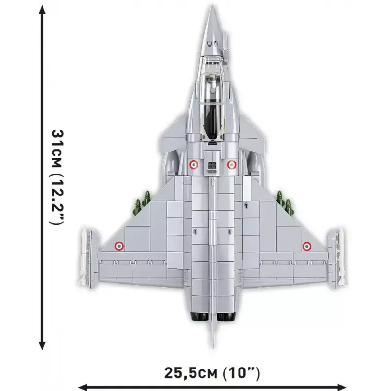 Sada stavebných kociek Cobi Rafale C 551 dielov model COBl-5901