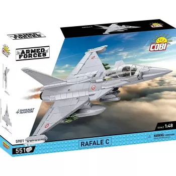 Sada stavebných kociek Cobi Rafale C 551 dielov model COBl-5901