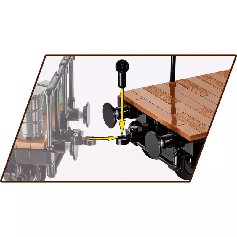 Stavebnica Cobi model ťažkého nákladného vozidla COBI-6284, mierka 1:35