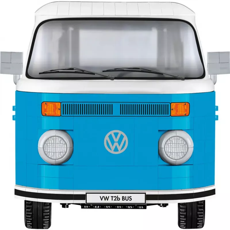 Stavebnica Cobi Volkswagen T2b Bus, svetlomodrá/biela, mierka 1:12